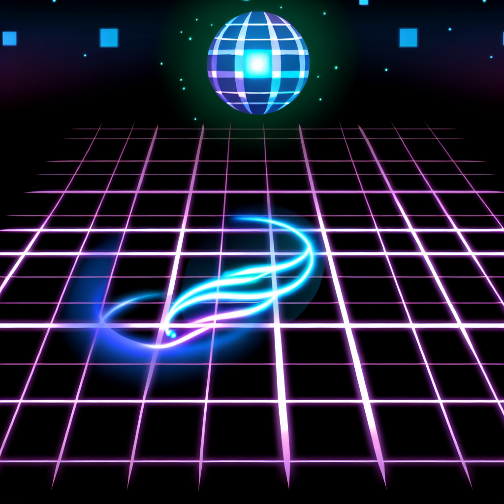 Neon Maze Runner