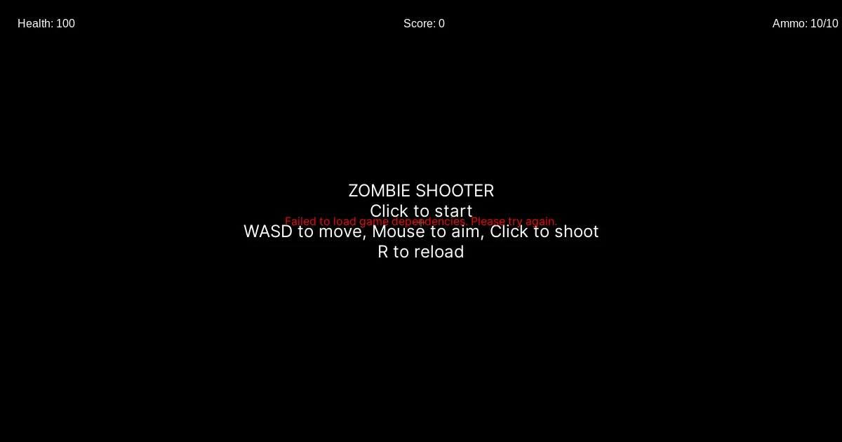 Zombie shooter
